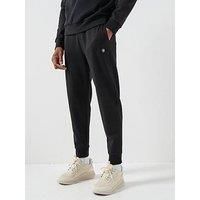 BOSS Men's Cotton Tracksuit Pants With Logo C Locsin 01 50520322 Black 002