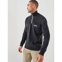 Boss Mens Golf K Hydro 1/4 Zip Jumper - Navy