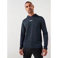 Boss Mens Golf Scott Active Hoody - Navy