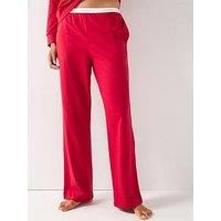 Hugo Logo Pyjama Pant - Medium Red