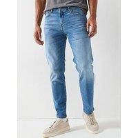 Boss Re.Maine Soft Motion Regular Fit Jeans - Light Blue