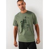 Boss Tee Towers Graphix Zone Relaxed Fit T-Shirt