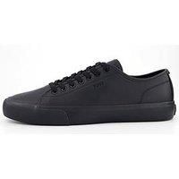 Boss Aiden Pu Tennis Sneakers - Black