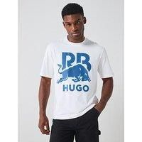 Hugo Daylared Bull Relaxed Graphic T-Shirt - White