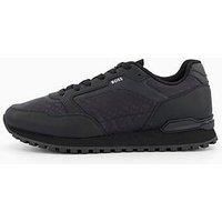 Boss Parkour Nylon Monogram Runners - Black