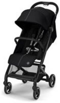 Cybex Beezy Baby Stroller 2022 Collection Moon Black - Rain Cover Included