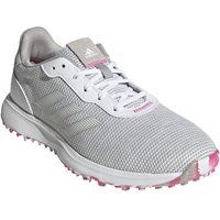 adidas Womens S2G SL Golf Shoes - Grey3/White/Pink - UK6.5