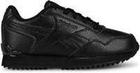 Reebok Boy/'s Royal Glide Ripple Clip Sneakers, Black, 12.5 UK