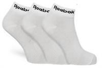 Reebok Unisex Active Core 3 Pairs Ankle Socks, White, M UK