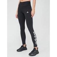 Adidas W Lin Leg tights (1/1) for women - Multicoloured - XXS