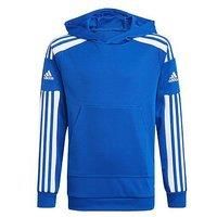 adidas Boy/'s Squadra21 Hoodie, Team Royal Blue/White, 8 Years UK