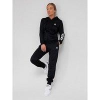 Adidas Linear French Terry Tracksuit  Black