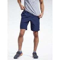 Men's Reebok Training Essentials Utility Shorts in Blue
