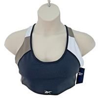 Reebok Women’s Running Essentials Sport Bra, Size XL, Black