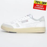 Reebok Classic LT Court Mens Retro Casual Leather Sneakers Trainers White