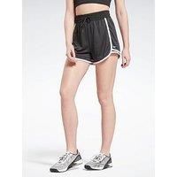 Reebok Women/'s Workout Ready Knit Shorts, Night Black, S
