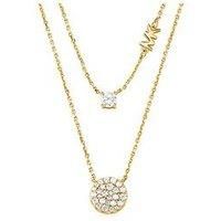Michael Kors - Premium Gold Tone Sterling Silver Necklace For Women MKC1591AN710