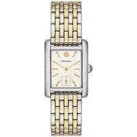 Tory Burch The Eleanor Three-Hand Two-Tone Stainless Steel Watch