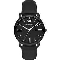 Emporio Armani Men/'s Analog Quartz Watch with Pro-Planet Leather Strap AR11573