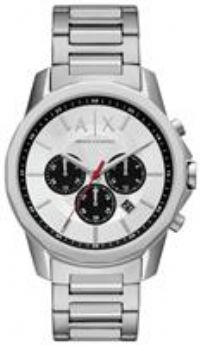 Armani Exchange Banks Mens Stainless Steel Watch