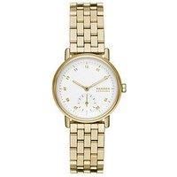 Skagen Kuppel Lille Gold Link Bracelet Watch