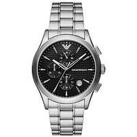 Emporio Armani Men/'s Watch Chronograph, Stainless Steel, AR11602