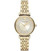 Emporio Armani Women/'s Analog Quartz Watch with Stainless Steel Strap AR11608