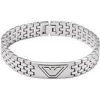 Emporio Armani Men'S Stainless Steel Id Bracelet