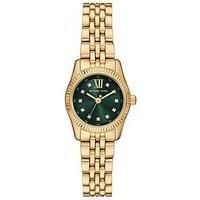 Michael Kors Michael Kors Lexington Three-Hand Gold-Tone Stainless Steel Watch
