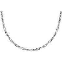 Fossil Women/'s Heritage Silver Brass Necklace, JA7243040