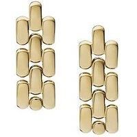 Fossil Women/'s Arden Gold Stainless Steel Earring, JF04786710
