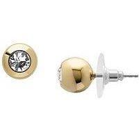 Fossil Women/'s Jewelry Gold Brass Earring, JA7251710
