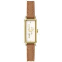 Kate Spade New York Rosedale Brown Leather Watch