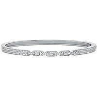 Michael Kors Sterling Silver Pav££ Astor Link Bangle