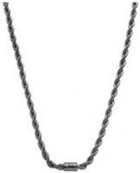 Armani Exchange Men/'s Gunmetal Stainless Steel Necklace, AXG0163060