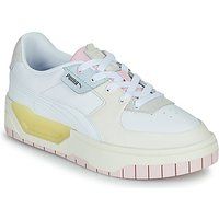 PUMA Womens Cali Dream Trainers Sports Shoes White-Marshmallow-Chalk Pink 3.5