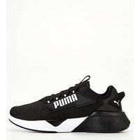 Puma Unisex Retaliate 2 Running Shoes Trainers - Black-white