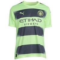 Puma Mens Manchester City F.c. Third 22/23 Replica Jersey - Green-blue