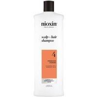 Nioxin System 4 - Shampoo - Dyed and Damaged Hair with Advanced Weakening 1000 ml