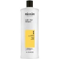 Nioxin System 1 - Shampoo - Natural Hair with Mild Weakening 1000 ml
