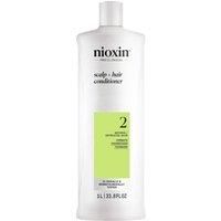 Nioxin System 2 Scalp + Hair Conditioner for Progressed Thinning Natural Hair 1000ml