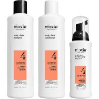 Nioxin System 4 - Kit - Treatment for Colored Hair with Advanced Thinning 3 units