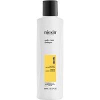 Nioxin System 1 Scalp + Hair Shampoo - Hair Thickening Shampoo For Natural Hair with Light Thinning - with Biotin & Niacinamide (300ml)
