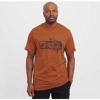 Men's Brand T-Shirt, Orange