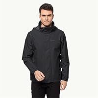 Jack Wolfskin Men/'s Standard Stormy Point 2L JKT M, Black, 38 (Manufacturer Size:S)