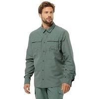 Jack Wolfskin Mens Barrier Long Sleeve Shirt - Green