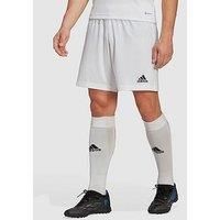 adidas Men/'s Ent22 Shorts, White, L UK