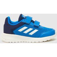 adidas Boy/'s Unisex Kids Tensaur Run 2.0 CF I Gymnastics Shoes, Blue Rush/core White/Dark Blue, 7 UK Child