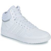 adidas Unisex Kids Hoops Mid 3.0 K Sneaker, Ftwr White Ftwr White Grey Two, 10 UK Child