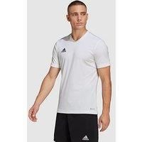 adidas Men/'s Ent22 Jsy T Shirt, White, S UK